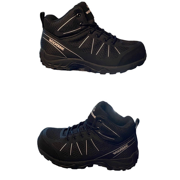 Gorpcore Wolverine Men Amherst II CarbonMAX Boot Size 8 M Black Safety Toe NOS - Picture 4 of 11